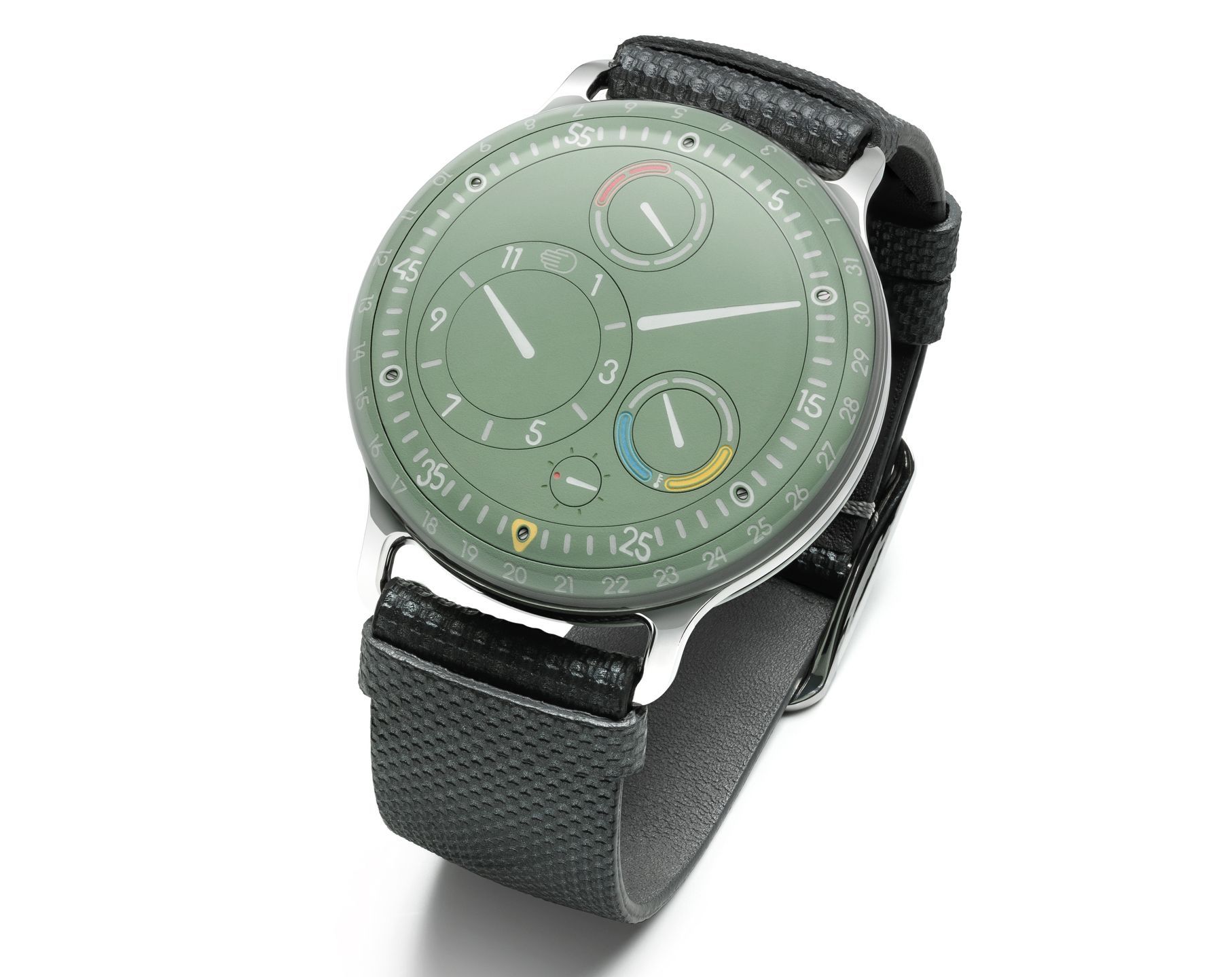 Ressence Type 3  Green Dial 44 mm Automatic Watch For Men - 8