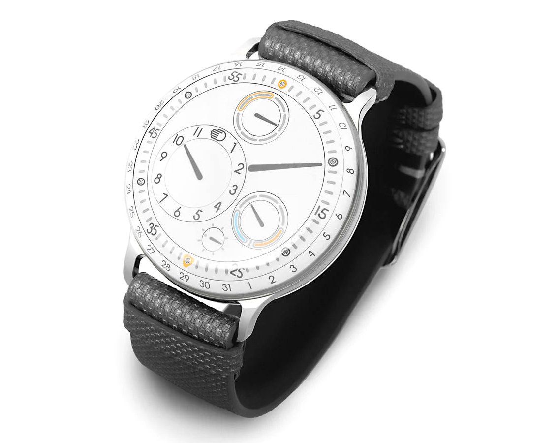 Ressence  44 mm Watch in White Dial For Men - 4
