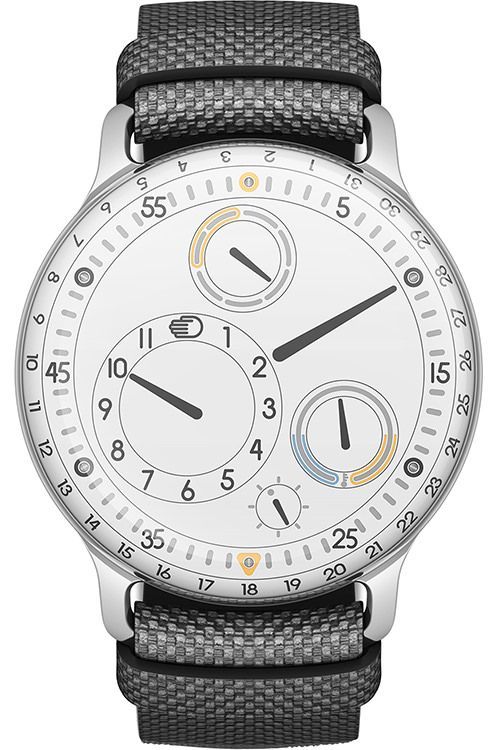 Ressence Type 3 44 mm Watch in White Dial