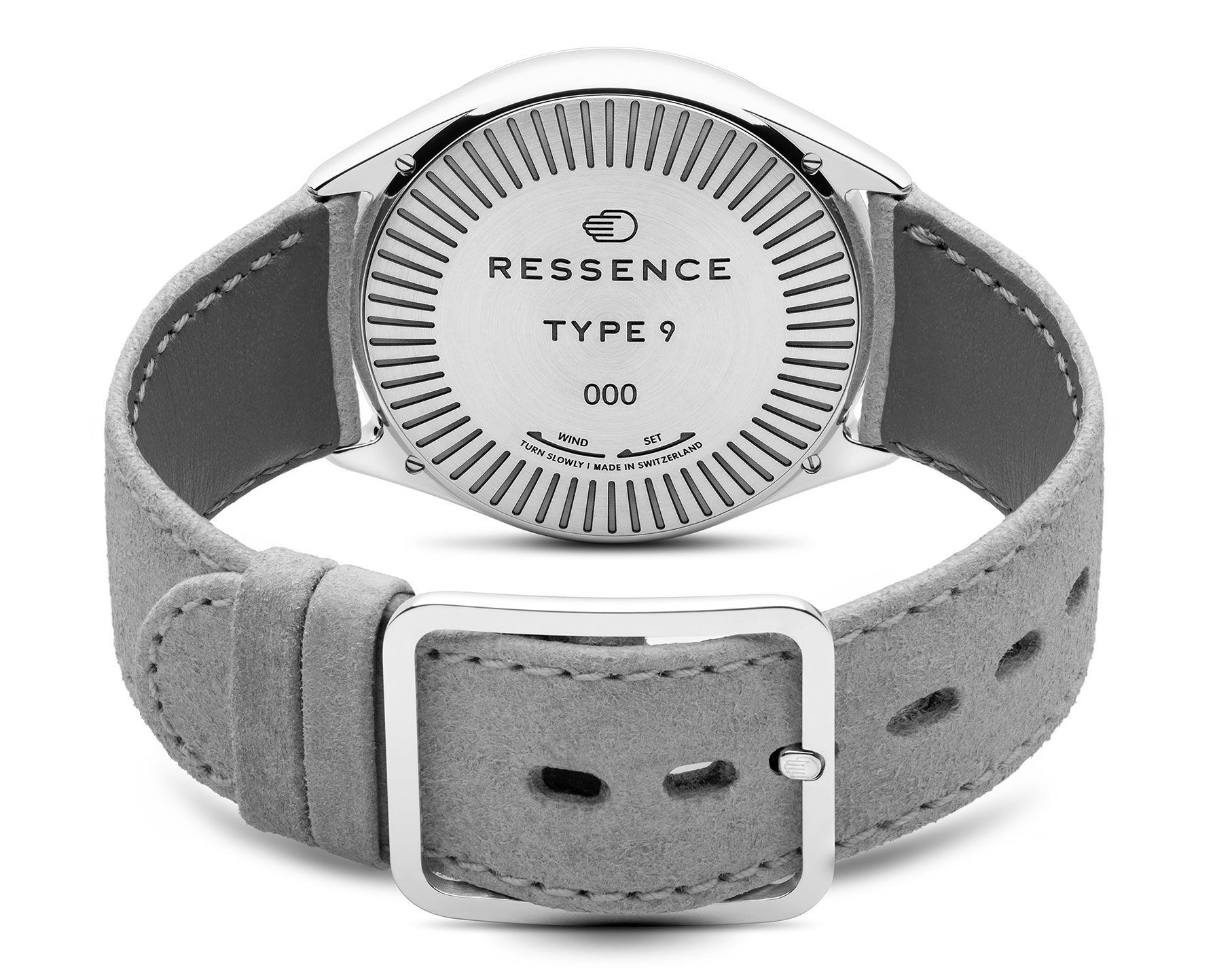 Ressence Type 9  Blue Dial 39 mm Automatic Watch For Unisex - 2