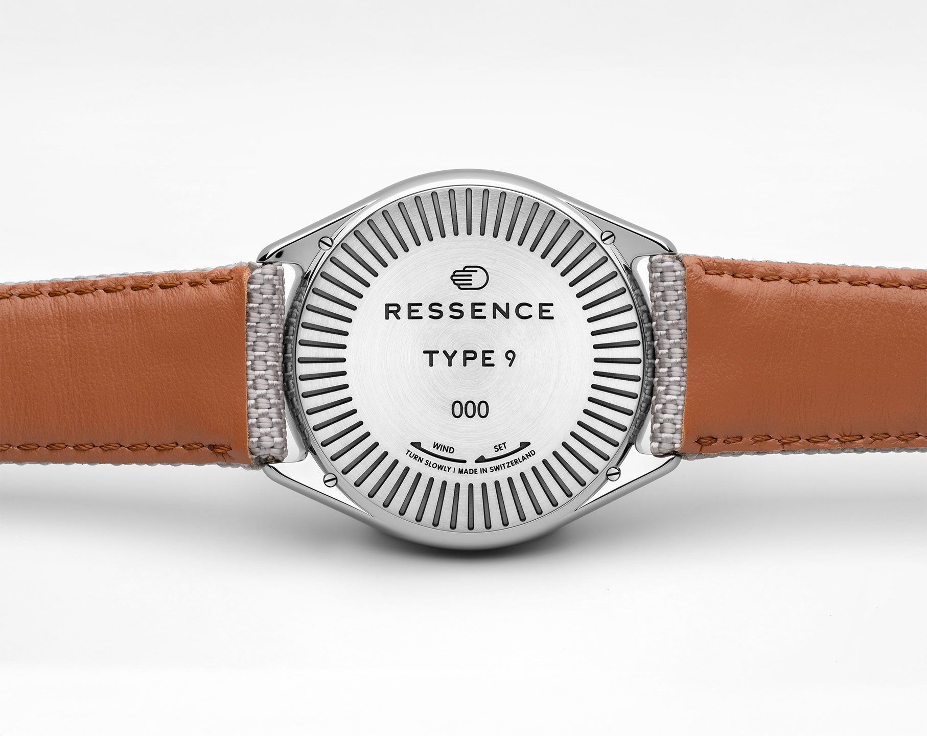 Ressence Type 9  Grey Dial 39 mm Automatic Watch For Unisex - 2