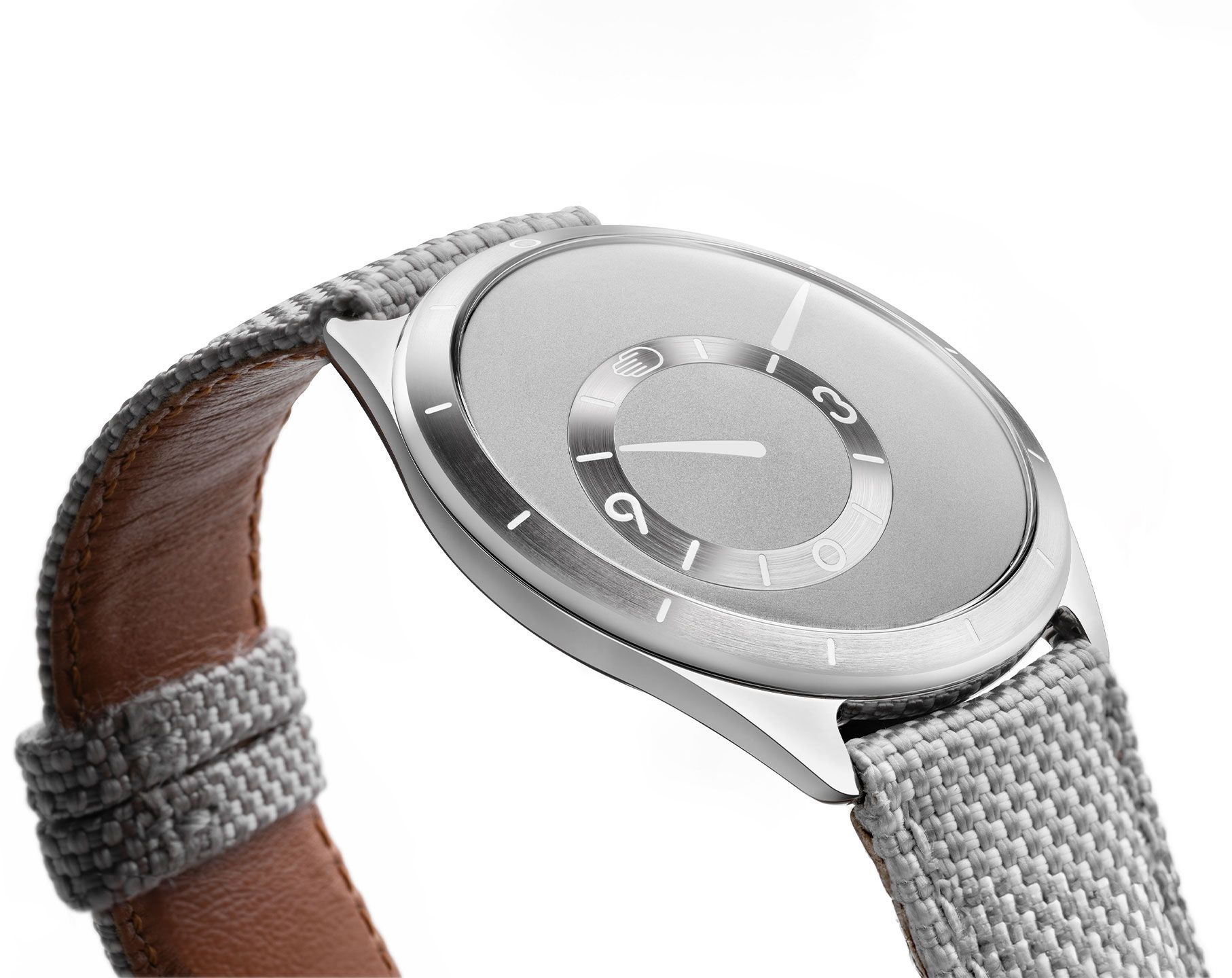Ressence Type 9  Grey Dial 39 mm Automatic Watch For Unisex - 8