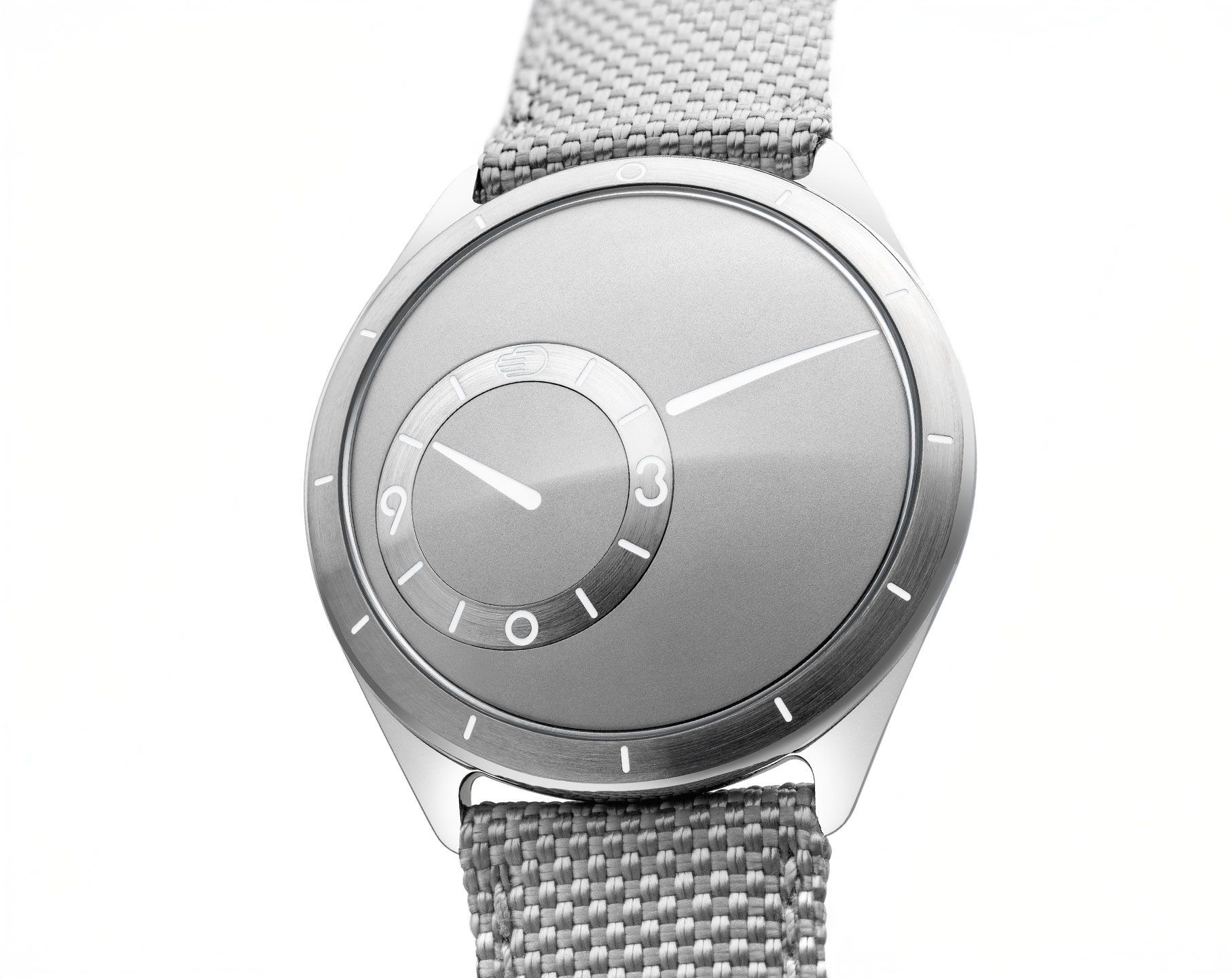 Ressence Type 9  Grey Dial 39 mm Automatic Watch For Unisex - 9