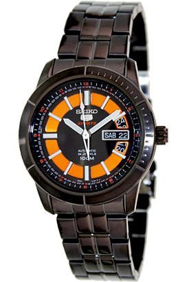 Seiko 5 Sports  Black Dial 43 mm Automatic Watch For Men - 1