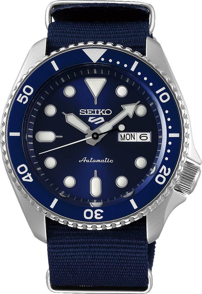 Seiko SKX Sports Style 42.5 mm Watch in Blue Dial