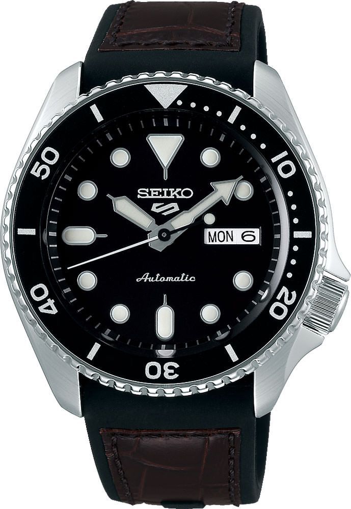 Seiko 5 Sports SKX Black Dial 42.5 mm Automatic Watch For Men - 1