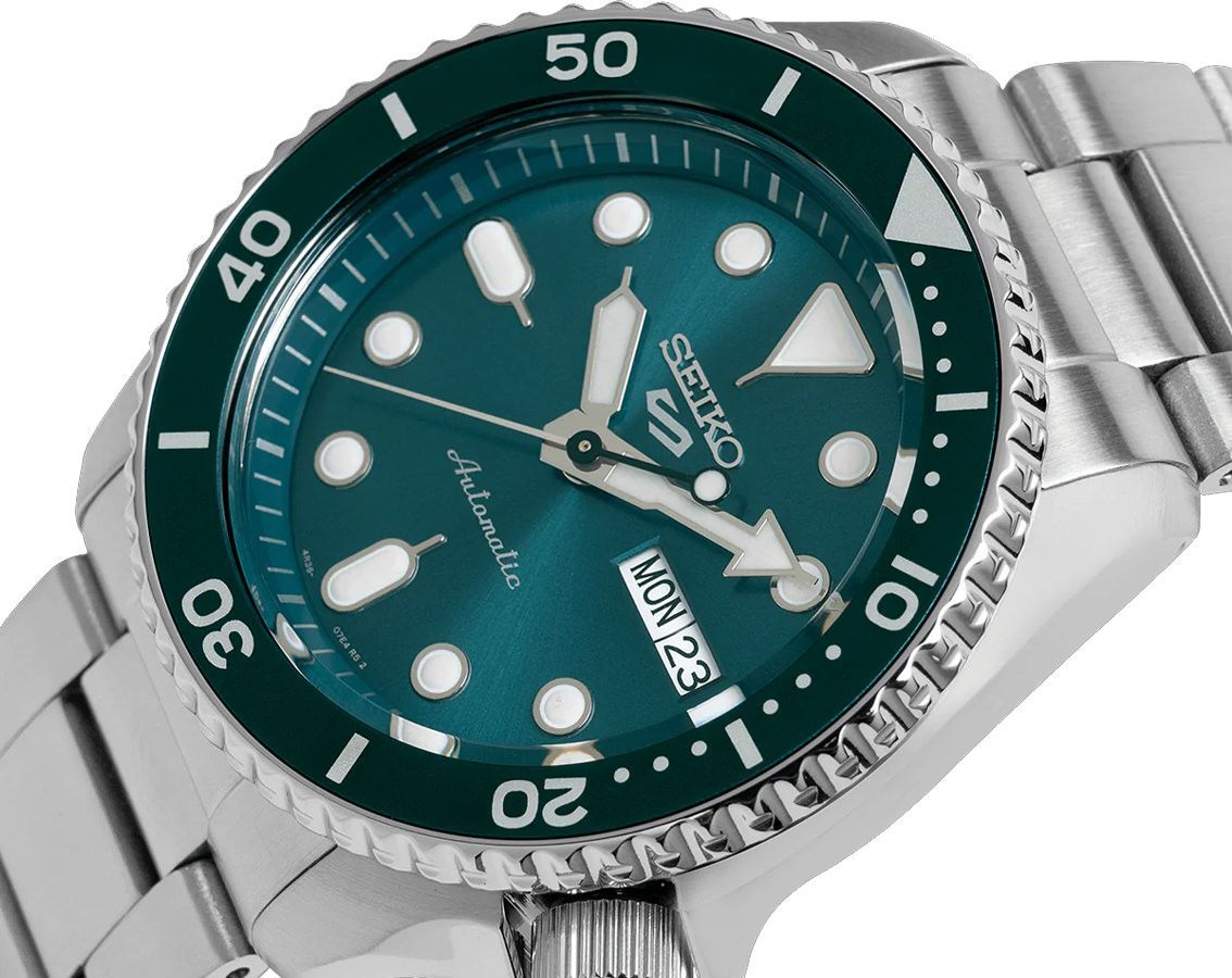 Seiko 5 Sports SKX Green Dial 42.5 mm Automatic Watch For Men - 7