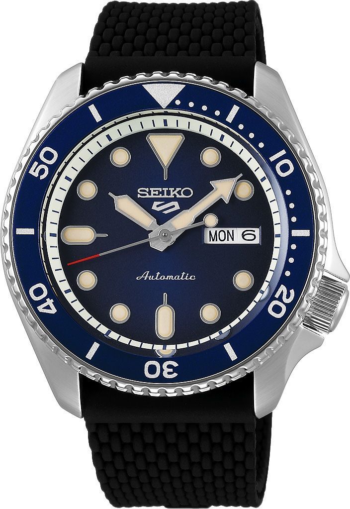 Seiko 5 Sports  Blue Dial 42.5 mm Automatic Watch For Men - 1