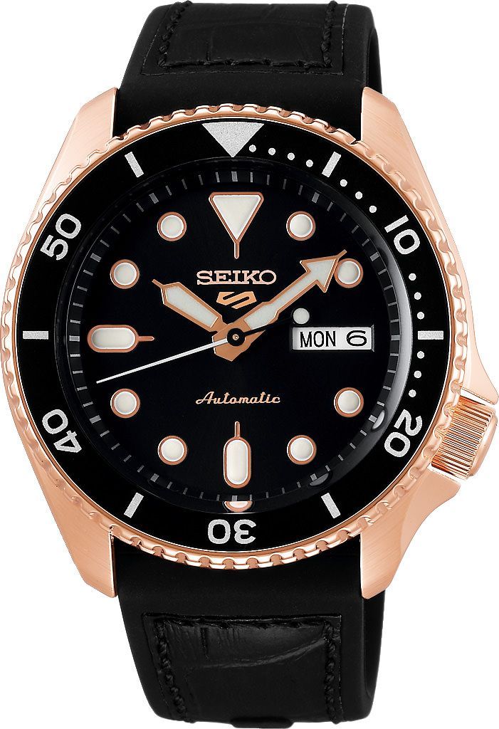 Seiko 5 Sports SKX Specialist Style Black Dial 42.5 mm Automatic Watch For Men - 1