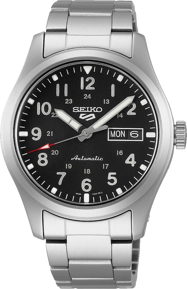 Seiko Field Sports Style 39.4 mm Watch in Black Dial For Men - 1
