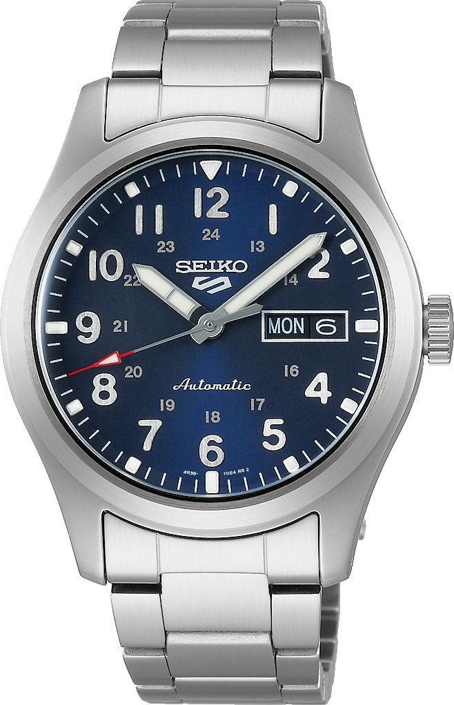 Seiko 5 Sports Field Sports Style Blue Dial 39.4 mm Automatic Watch For Men - 1