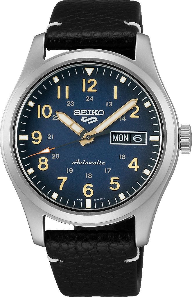 Seiko 5 Sports  Blue Dial 39.4 mm Automatic Watch For Men - 1