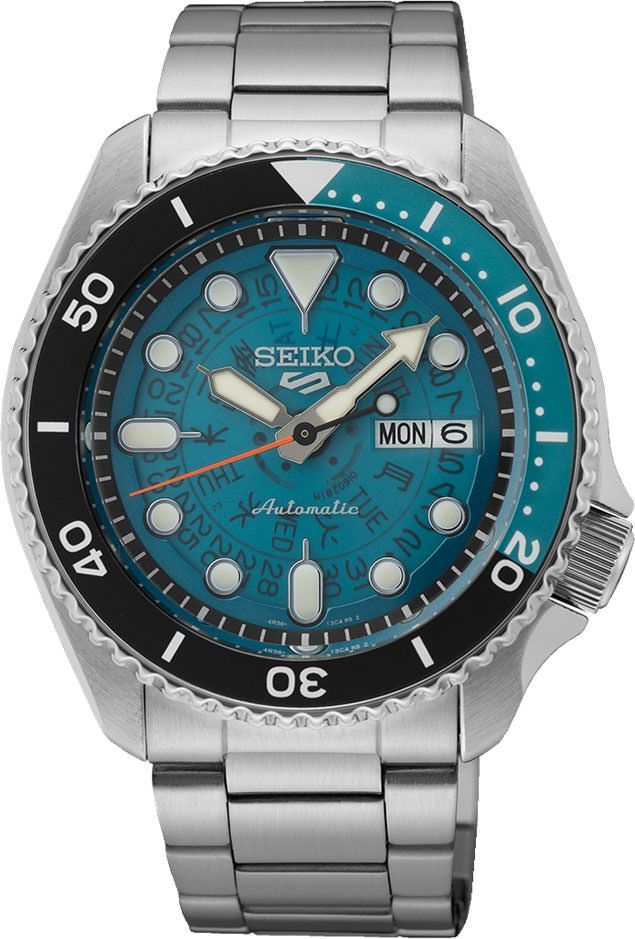 Seiko 5 Sports SKX Sports Style Blue Dial 42.5 mm Manual Winding Watch For Men - 1