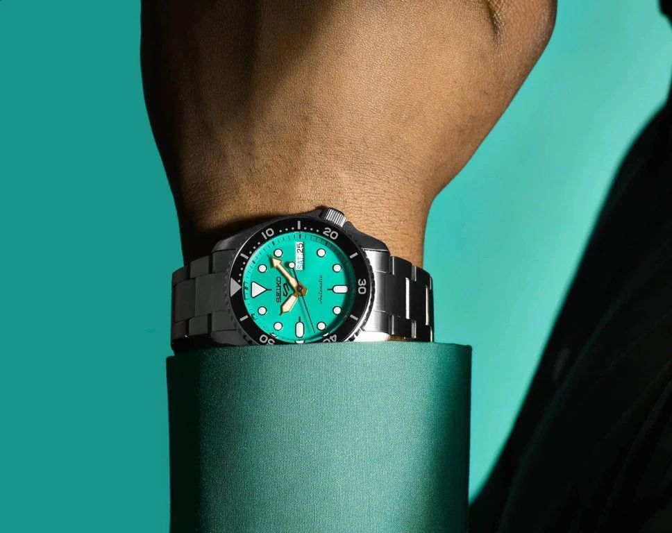 Seiko 5 Sports SKX Green Dial 38 mm Automatic Watch For Men - 8