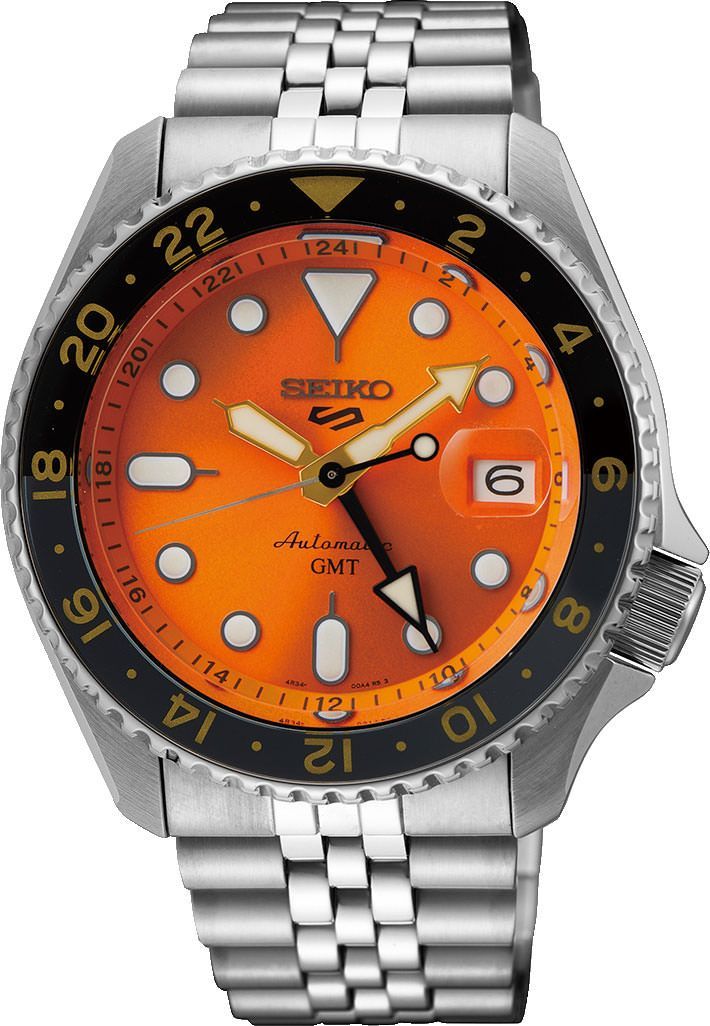 Seiko 5 Sports SKX Sports Style Orange Dial 42.5 mm Automatic Watch For Men - 1