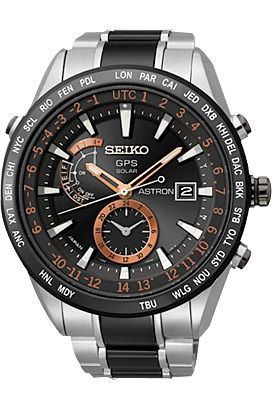 Seiko  47 mm Watch in Black Dial For Men - 1