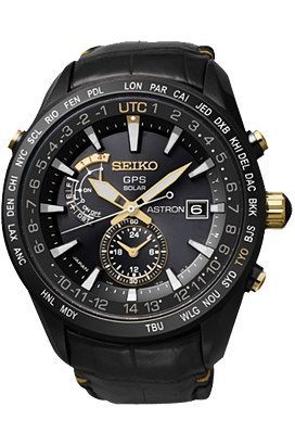 Seiko  47 mm Watch in Black Dial For Men - 1