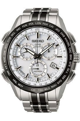 Seiko Astron  Silver Dial 44 mm Automatic Watch For Men - 1