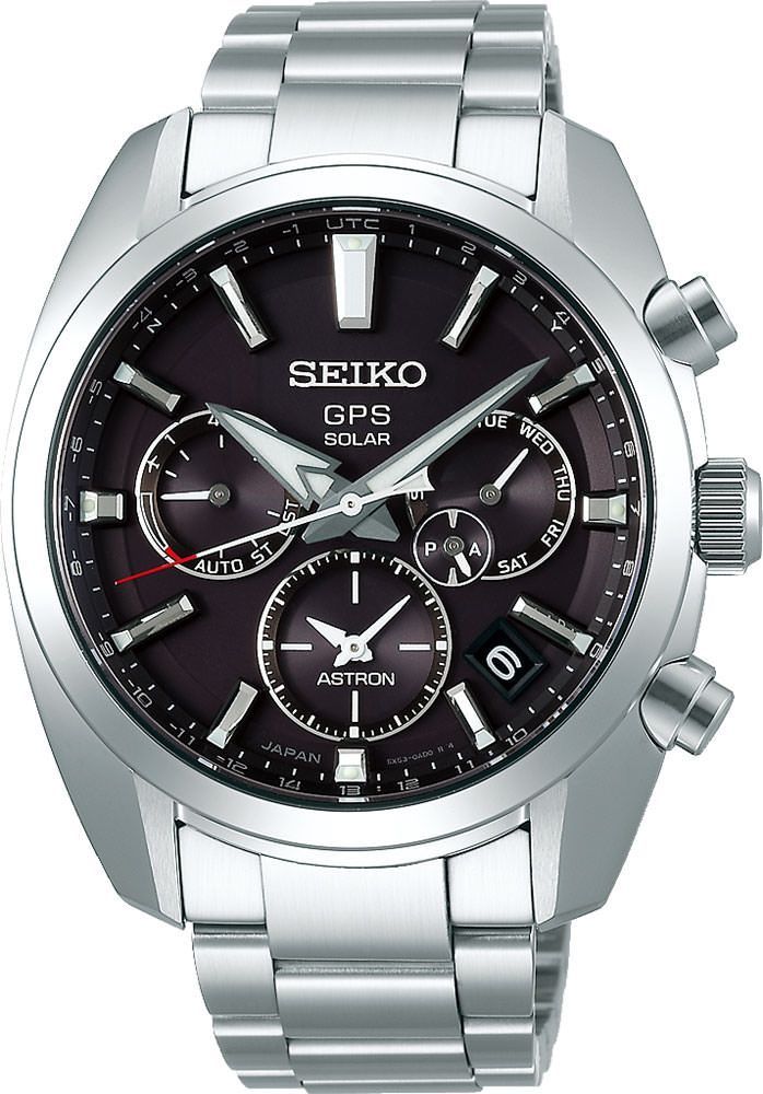 Seiko Astron 42.7 mm Watch in Black Dial