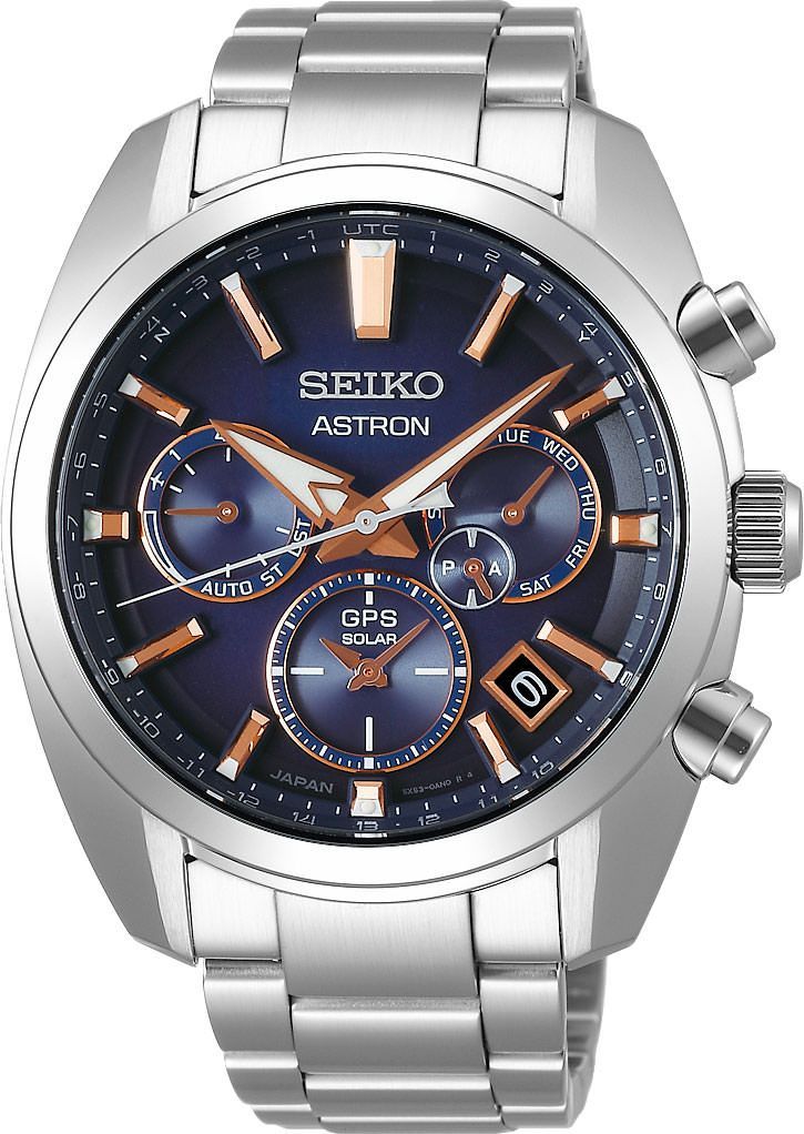 Seiko Astron  Blue Dial 42.7 mm Quartz Watch For Men - 1