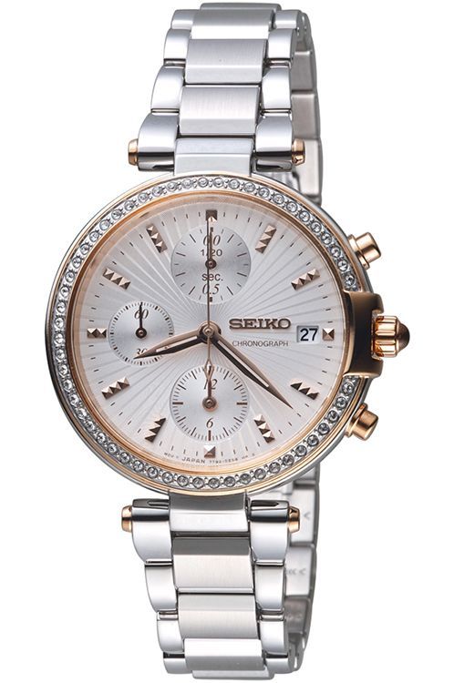 Seiko Chronograph 36 mm Watch online at Ethos