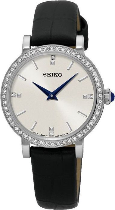 Seiko   White Dial 29.5 mm Quartz Watch For Women - 1