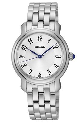 Seiko   White Dial 29 mm Quartz Watch For Women - 1