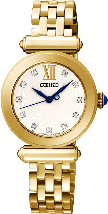 Seiko Seiko Ladies  White Dial 27.5 mm Quartz Watch For Women - 1