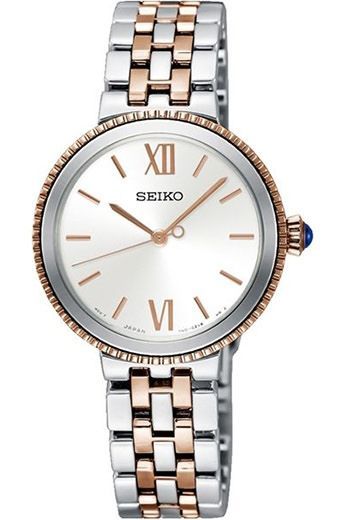 Seiko   Silver Dial 29.4 mm Quartz Watch For Women - 1