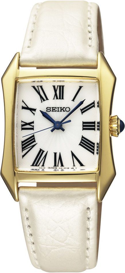 Seiko   White Dial 23 mm Quartz Watch For Women - 1