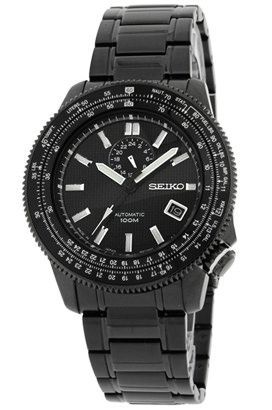 Seiko Conceptual  Black Dial 44 mm Automatic Watch For Men - 1
