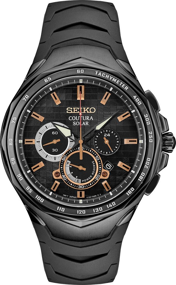 SEIKO COUTURA 腕時計 クロノグラフ SEIKO COUTURA 電波ソーラー ワールドタイム メンズ 腕時計 クロノ