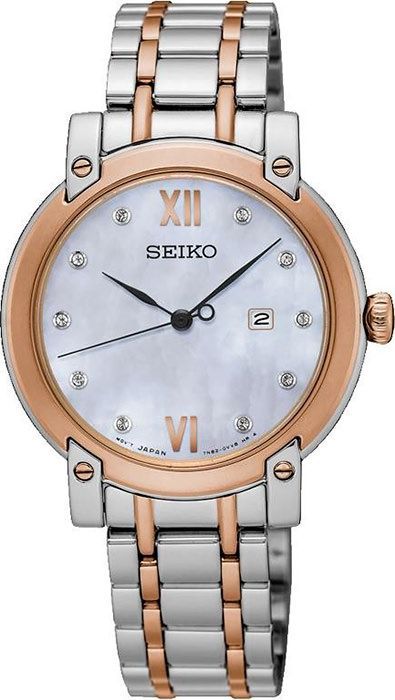 Seiko Dame  MOP Dial 31.4 mm Quartz Watch For Women - 1