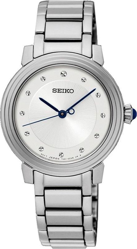 Seiko Discover More  White Dial 29 mm Quartz Watch For Women - 1