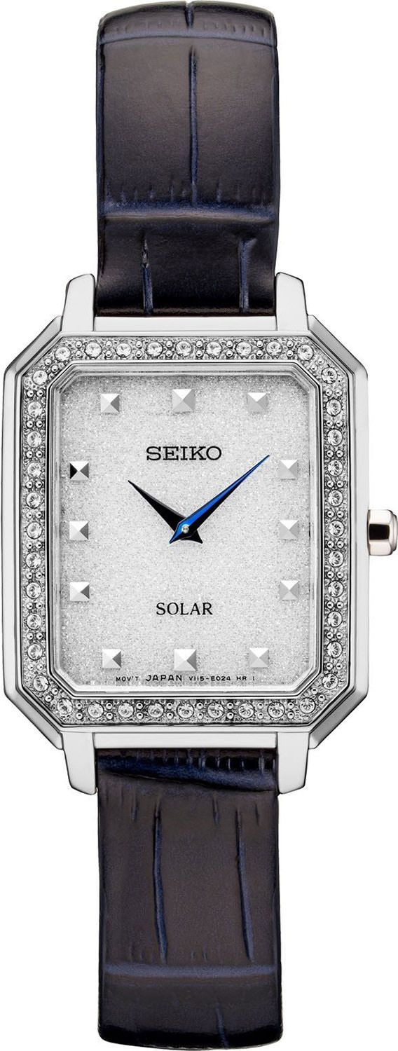 Seiko Seiko Ladies  White Dial 24.7 mm Solar Powered Watch For Women - 1