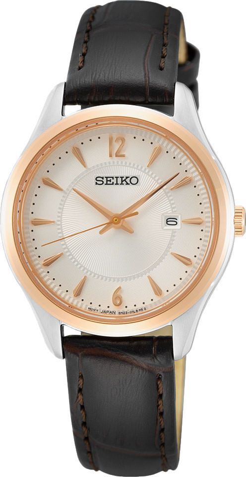 Seiko Seiko Ladies  Cream Dial 29.9 mm Quartz Watch For Women - 1