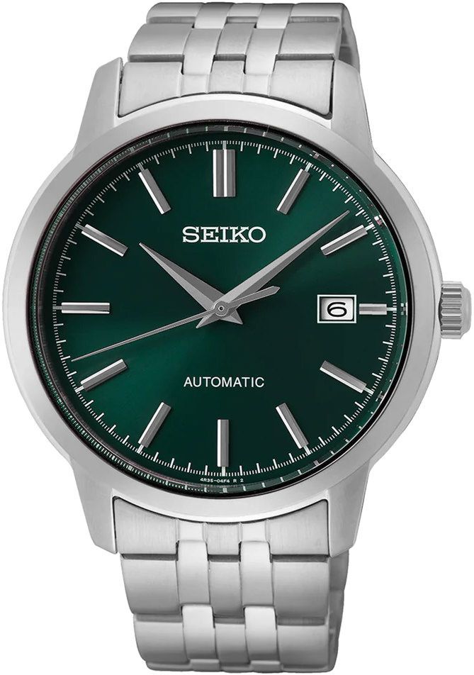 Seiko Dress  Green Dial 41.2 mm Automatic Watch For Men - 1