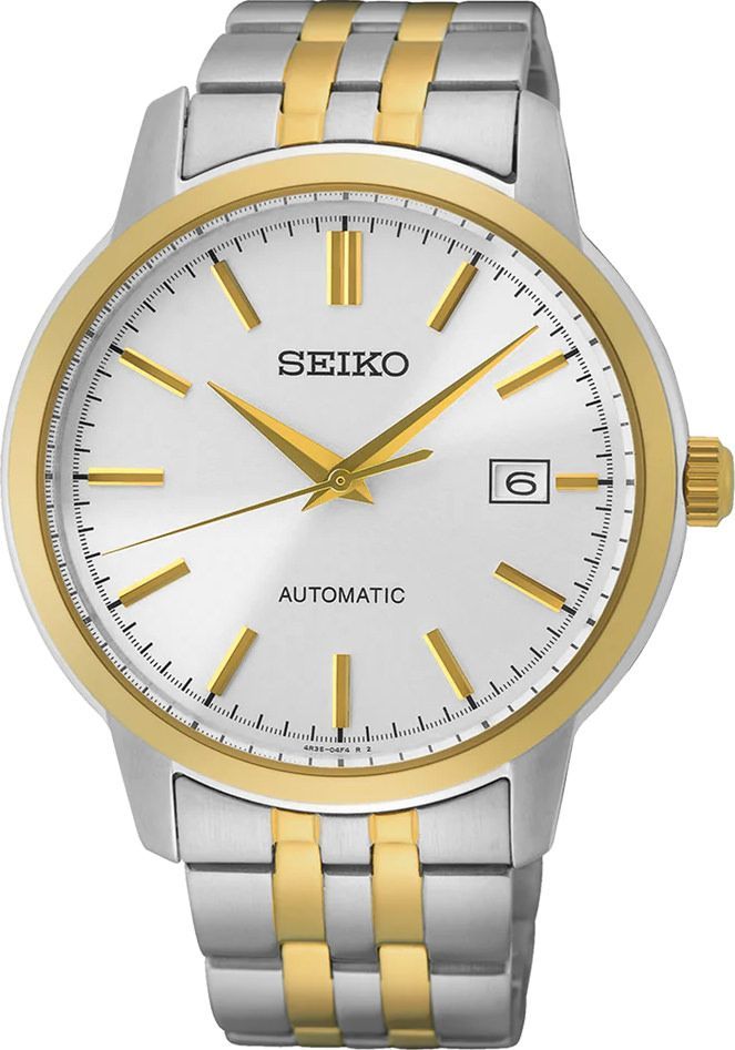 Seiko Dress  White Dial 41.2 mm Automatic Watch For Men - 1