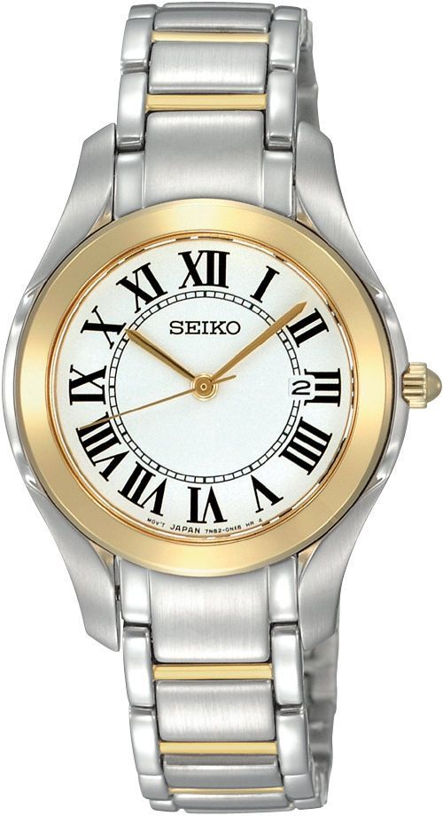 Seiko Dress  Silver Dial 28 mm Quartz Watch For Women - 1