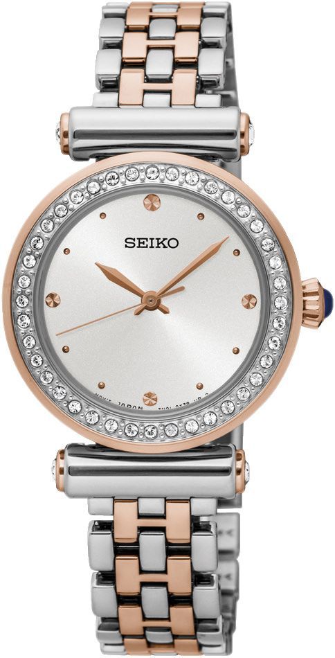 Seiko Seiko Ladies  Silver Dial 27.5 mm Quartz Watch For Women - 1