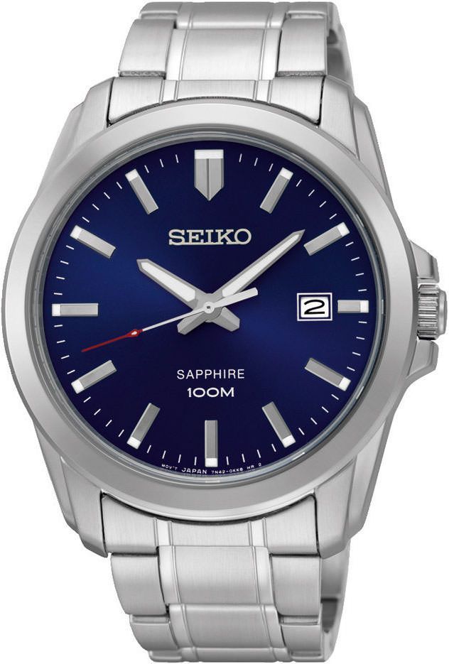 Seiko Dress  Blue Dial 41 mm Quartz Watch For Men - 1