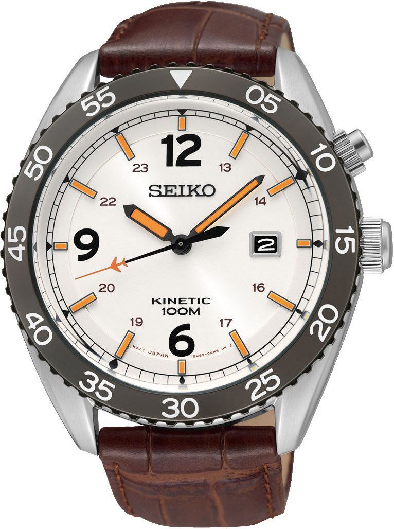 Seiko  44 mm Watch in White Dial For Men - 1