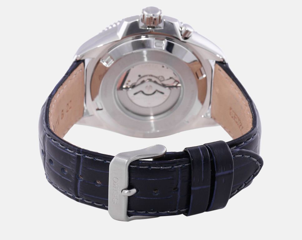 Seiko Kinetic  Blue Dial 44.7 mm Quartz Watch For Men - 4