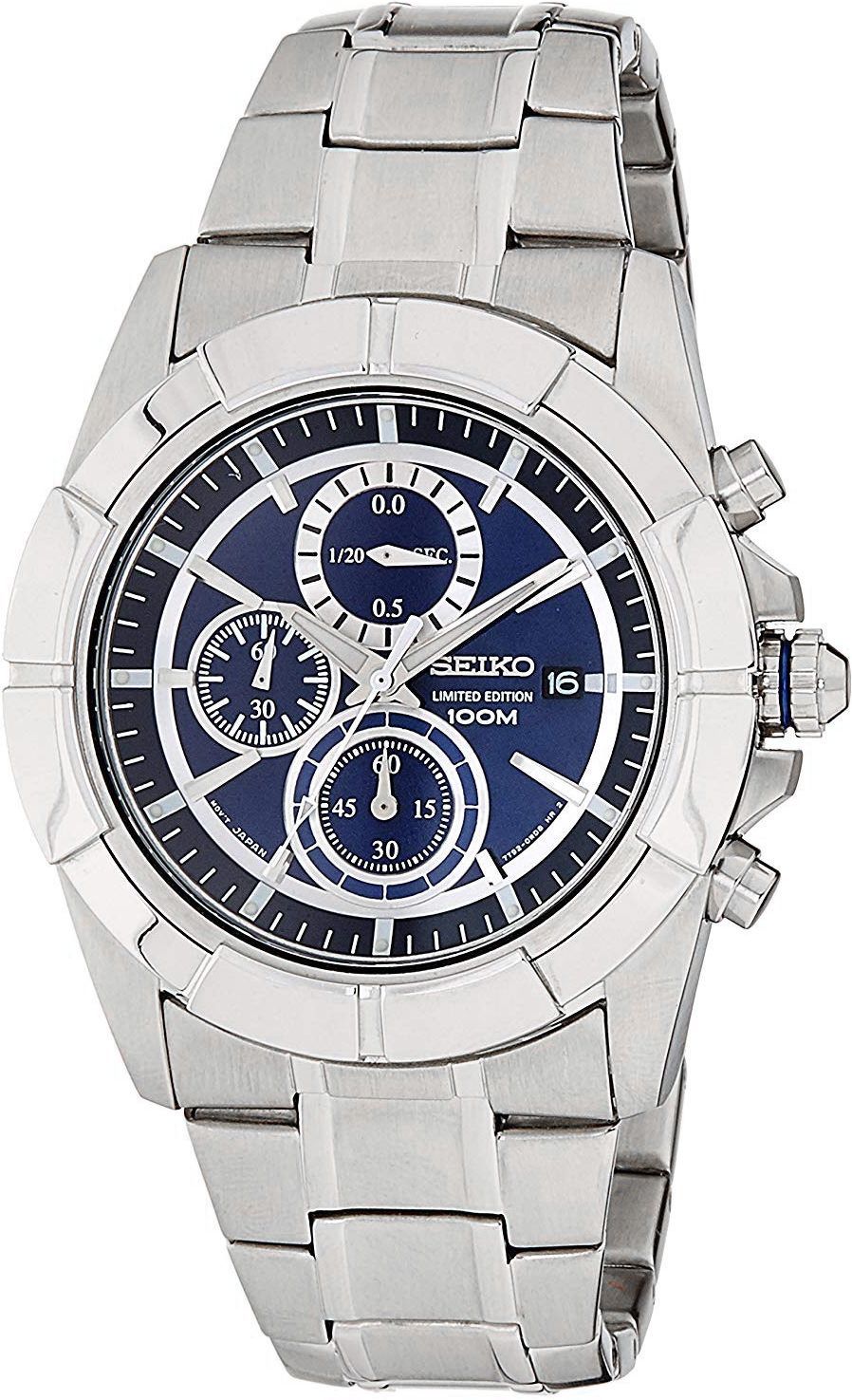 Seiko  42 mm Watch in Blue Dial For Men - 1
