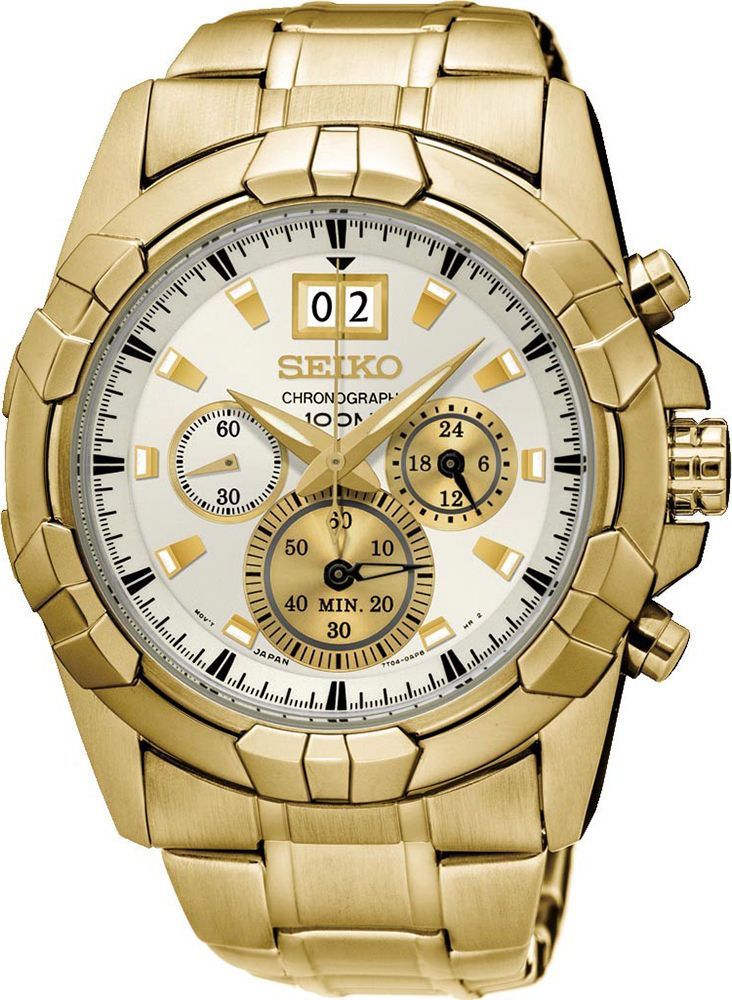 Seiko Lord  White Dial 43.3 mm Quartz Watch For Men - 1