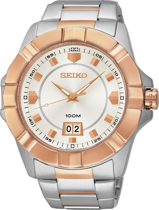 Seiko Lord  White Dial 37.4 mm Quartz Watch For Women - 1