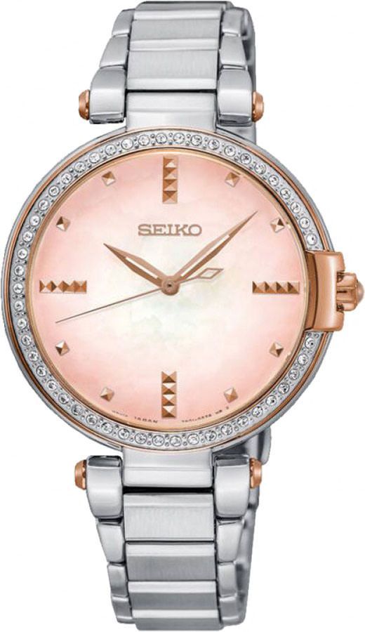 Seiko Seiko Ladies  Pink Dial 30 mm Quartz Watch For Women - 1