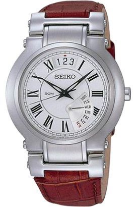 Seiko Dress  White Dial 38 mm Quartz Watch For Men - 1