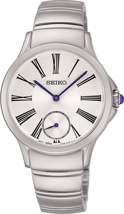 Seiko Premier Quartz Silver Dial 42 mm Quartz Watch For Men - 1