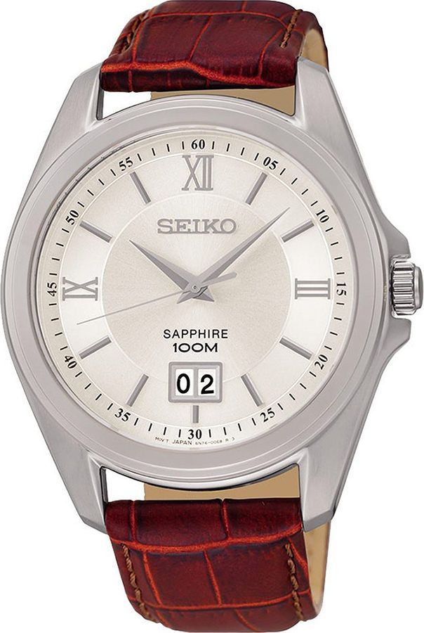Seiko Neo Classic  Silver Dial 40 mm Quartz Watch For Men - 1